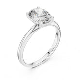 טבעת סוליטר עם יהלום אובאלי 2.00 קראט