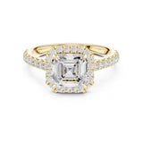 (LSR2972D) Gold and natural diamond ring 0.50 carat