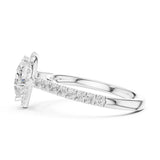 (LSR2972D) Gold and natural diamond ring 0.50 carat