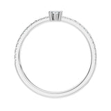 (LSR2972D) Gold and natural diamond ring 0.50 carat