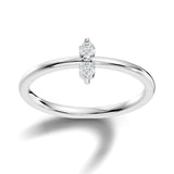 (LSR2972D) Gold and natural diamond ring 0.50 carat