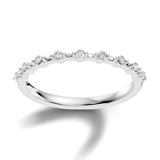 (LSR2972D) Gold and natural diamond ring 0.50 carat