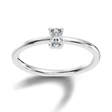 (LSR2972D) Gold and natural diamond ring 0.50 carat