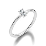 (LSR2972D) Gold and natural diamond ring 0.50 carat