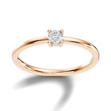 (LSR2972D) Gold and natural diamond ring 0.50 carat