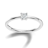(LSR2972D) Gold and natural diamond ring 0.50 carat
