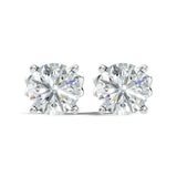 עגילי סטאד קלאסיים בעיצוב עדין וביופי נצחי במשקל כולל מ- 1.50-0.50 קראט