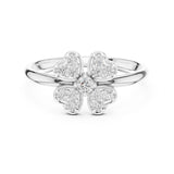 (LSR2972D) Gold and natural diamond ring 0.50 carat