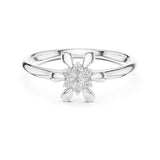 (LSR2972D) Gold and natural diamond ring 0.50 carat