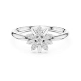 (LSR2972D) Gold and natural diamond ring 0.50 carat