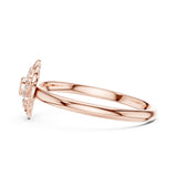 (LSR2972D) Gold and natural diamond ring 0.50 carat