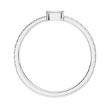 (LSR2972D) Gold and natural diamond ring 0.50 carat