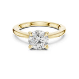 (LSR2972D) Gold and natural diamond ring 0.50 carat