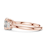 (LSR2972D) Gold and natural diamond ring 0.50 carat