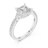 (LSR2972D) Gold and natural diamond ring 0.50 carat