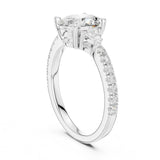 (LSR2972D) Gold and natural diamond ring 0.50 carat