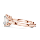 (LSR2972D) Gold and natural diamond ring 0.50 carat