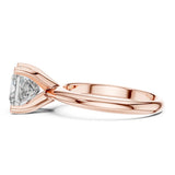 (LSR2972D) Gold and natural diamond ring 0.50 carat