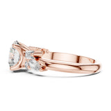 (LSR2972D) Gold and natural diamond ring 0.50 carat