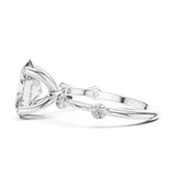 (LSR2972D) Gold and natural diamond ring 0.50 carat