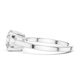 (LSR2972D) Gold and natural diamond ring 0.50 carat