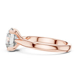 (LSR2972D) Gold and natural diamond ring 0.50 carat