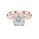 (LSR2972D) Gold and natural diamond ring 0.50 carat