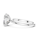 (LSR2972D) Gold and natural diamond ring 0.50 carat