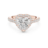 (LSR2972D) Gold and natural diamond ring 0.50 carat