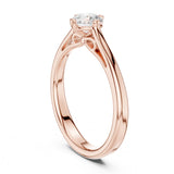 (LSR2972D) Gold and natural diamond ring 0.50 carat