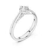 (LSR2972D) Gold and natural diamond ring 0.50 carat