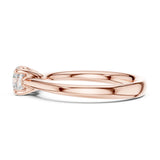 (LSR2972D) Gold and natural diamond ring 0.50 carat