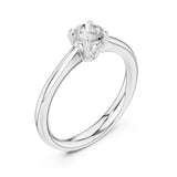 (LSR2972D) Gold and natural diamond ring 0.50 carat