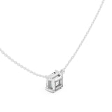(SP1701D) Gold and Lab-Ground Diamond Necklace 0.25 Carat