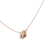 (SP1701D) Gold and Lab-Ground Diamond Necklace 0.25 Carat