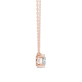 (SP1701D) Gold and Lab-Ground Diamond Necklace 0.25 Carat