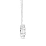 (SP1701D) Gold and Lab-Ground Diamond Necklace 0.25 Carat