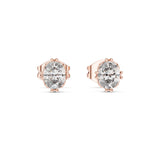 (SP1701D) Gold and Lab-Ground Diamond Necklace 0.25 Carat