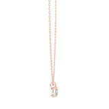 (SP1701D) Gold and Lab-Ground Diamond Necklace 0.25 Carat