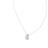 (SP1701D) Gold and Lab-Ground Diamond Necklace 0.25 Carat