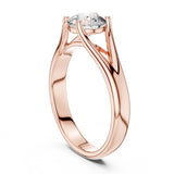 (LSR2972D) Gold and natural diamond ring 0.50 carat