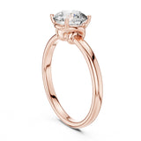 (LSR2972D) Gold and natural diamond ring 0.50 carat