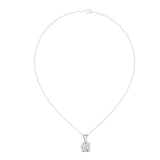 (SP1701D) Gold and Lab-Ground Diamond Necklace 0.25 Carat
