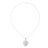 (SP1701D) Gold and Lab-Ground Diamond Necklace 0.25 Carat